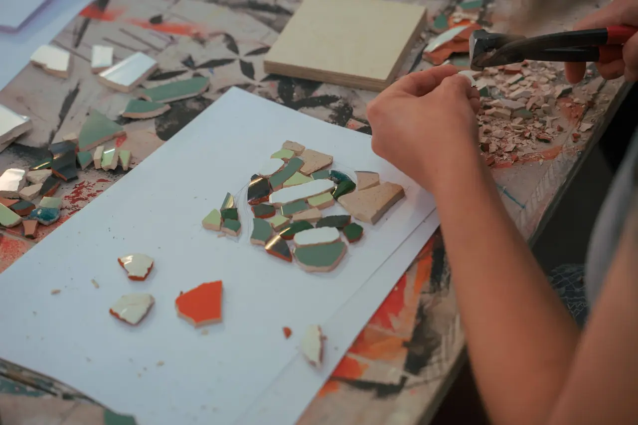 Zellige Mosaic Workshop in Agadir