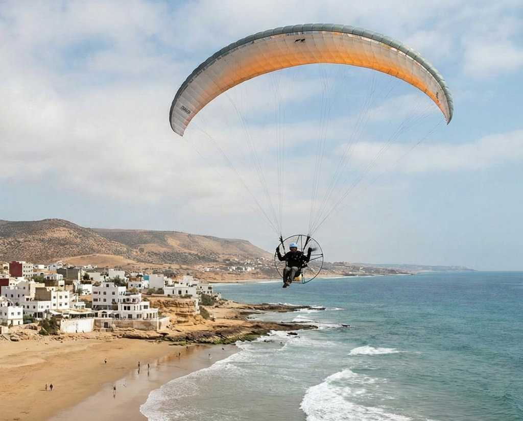 Paramotoring in Agadir