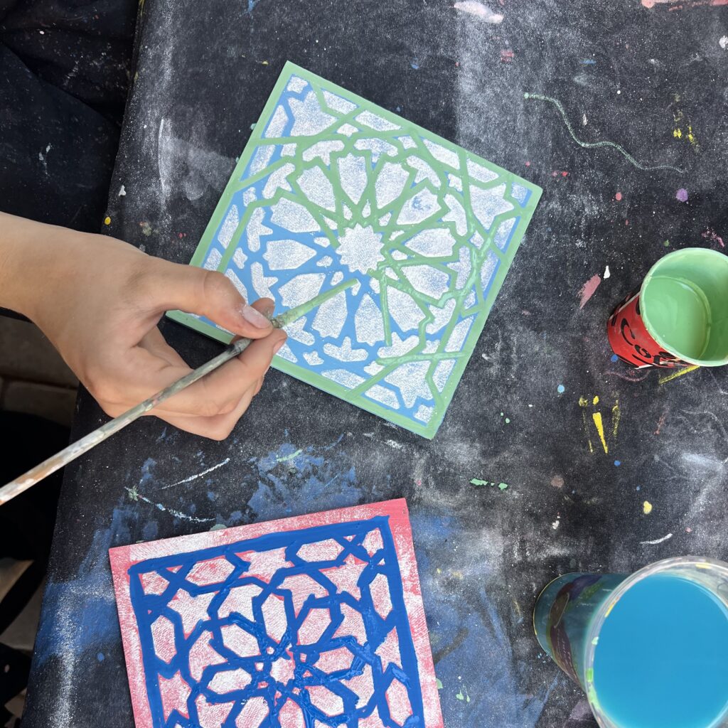 Atelier d’Art Zwaq Marocain à Marrakech